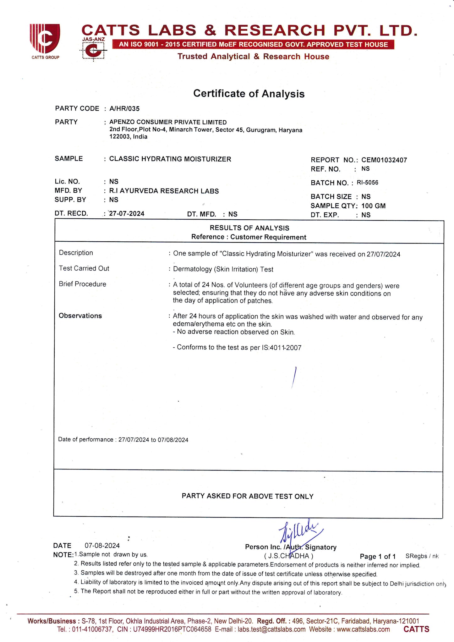 Buy 1 Get 1 Free - Classic Moisturizer Gel | SPF 30 | Oil Control and Brightening