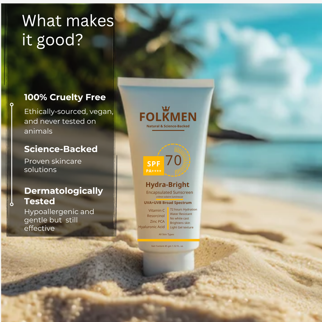Monsoon SALE B1G1 FolkMen Sunscreen SPF 70
