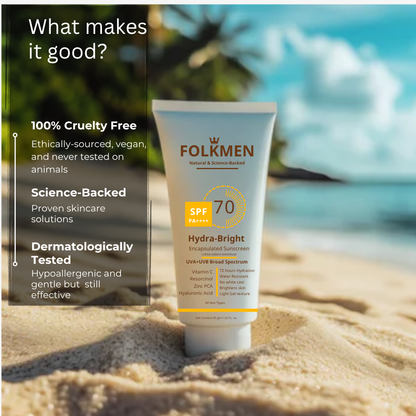 Monsoon SALE B1G1 FolkMen Sunscreen SPF 70